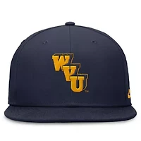 NCAA Nike West Virginia Mountaineers Legacy True Fitted Hat