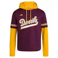 NCAA Arizona State Sun Devils Pullover Baseball Jersey Hoodie