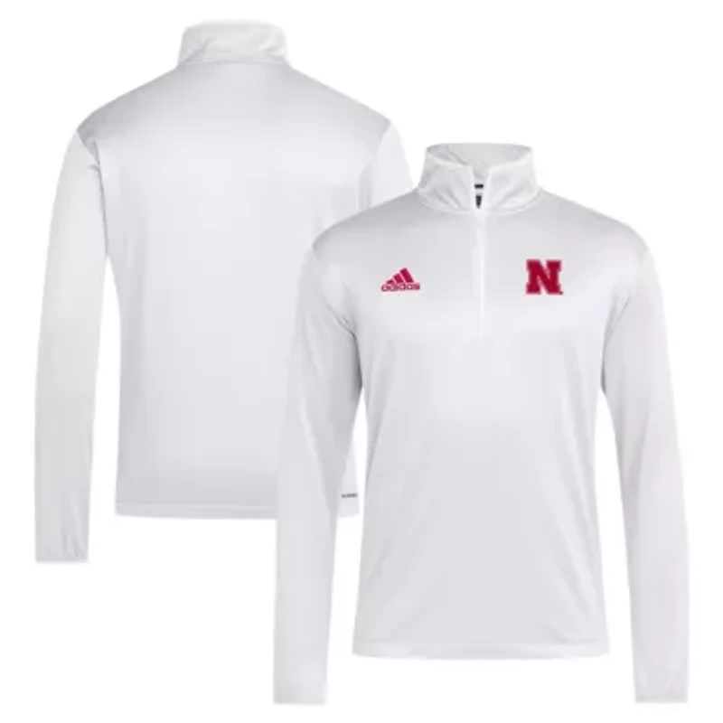 NCAA Nebraska Huskers 2024 Coaches Sideline Quarter-Zip Top