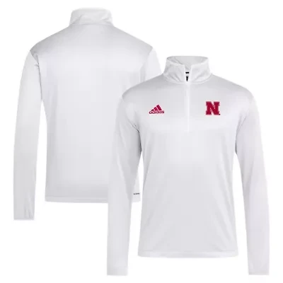NCAA Nebraska Huskers 2024 Coaches Sideline Quarter-Zip Top