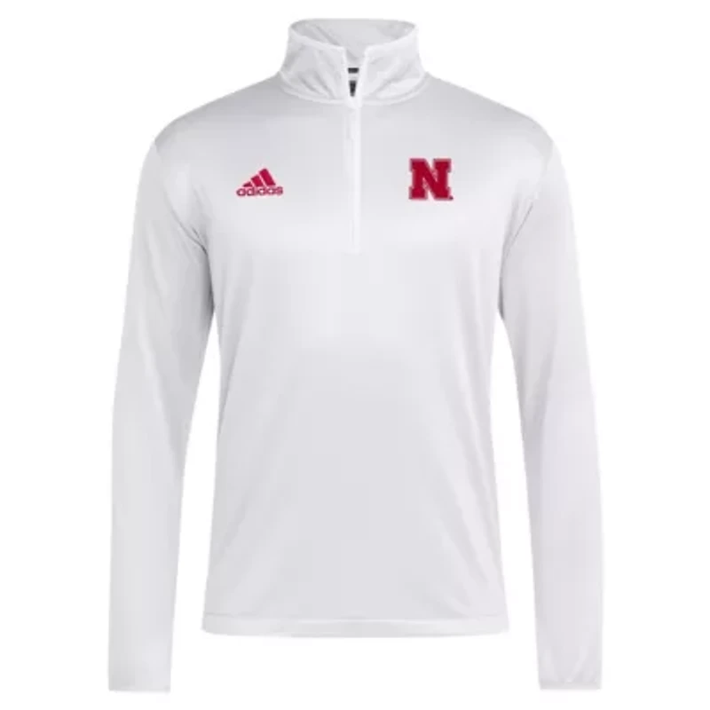 NCAA Nebraska Huskers 2024 Coaches Sideline Quarter-Zip Top