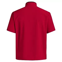 NCAA NC State Wolfpack 2024 Coaches Sideline Half-Zip Short Sleeve Jacket