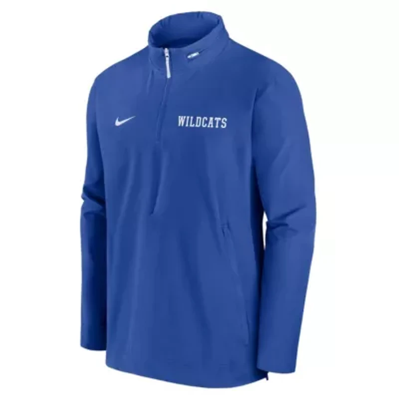 NCAA Nike Kentucky Wildcats Sideline Coaches Lightweight Quarter-Zip Jacket