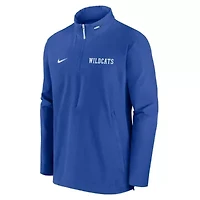 NCAA Nike Kentucky Wildcats Sideline Coaches Lightweight Quarter-Zip Jacket