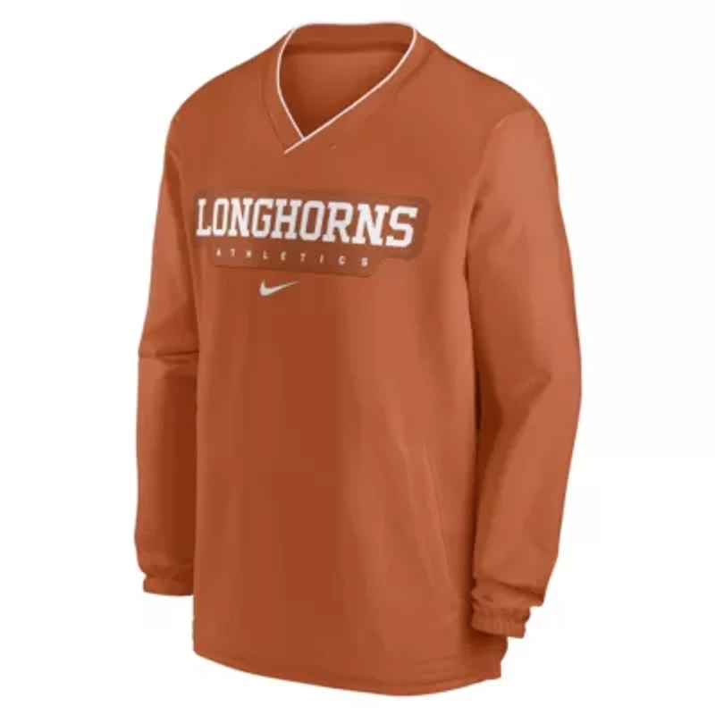 NCAA Nike Texas Longhorns 2024 Sideline Pullover Windshirt