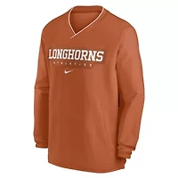 NCAA Nike Texas Longhorns 2024 Sideline Pullover Windshirt