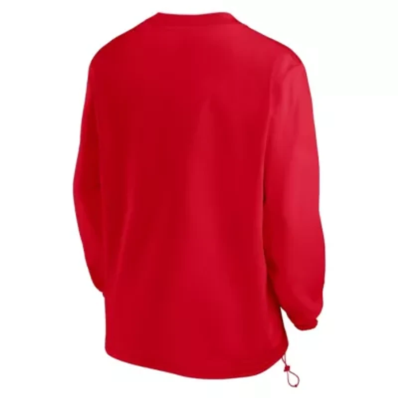 NCAA Nike Georgia Bulldogs 2024 Sideline Pullover Windshirt