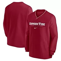 Alabama Crimson Tide NCAA Nike 2024 Sideline Pullover Windshirt