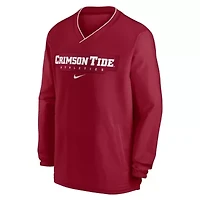 Alabama Crimson Tide NCAA Nike 2024 Sideline Pullover Windshirt