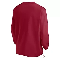 Alabama Crimson Tide NCAA Nike 2024 Sideline Pullover Windshirt