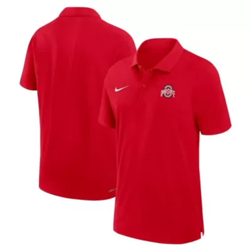NCAA Nike Ohio State Buckeyes 2024 Sideline Woven Performance Polo