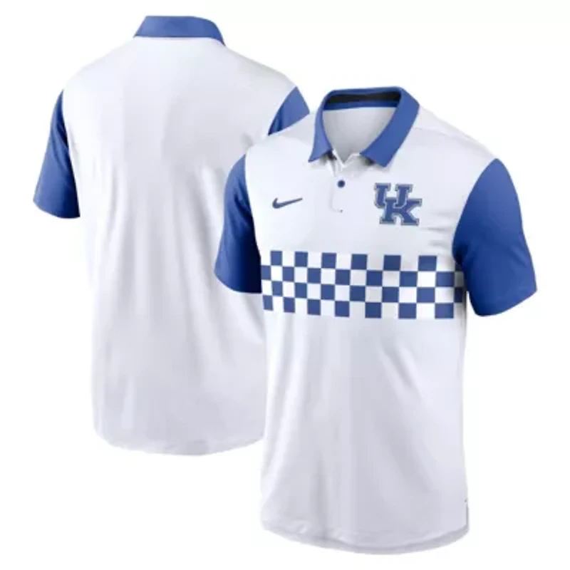 NCAA Nike Kentucky Wildcats Primetime Campus Pattern Vapor Dri-FIT Polo