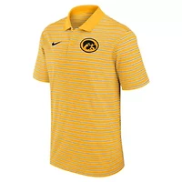 NCAA Nike Iowa Hawkeyes Primetime Victory Striped Dri-FIT Polo