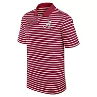 Alabama Crimson Tide NCAA Nike Primetime Victory Striped Dri-FIT Polo