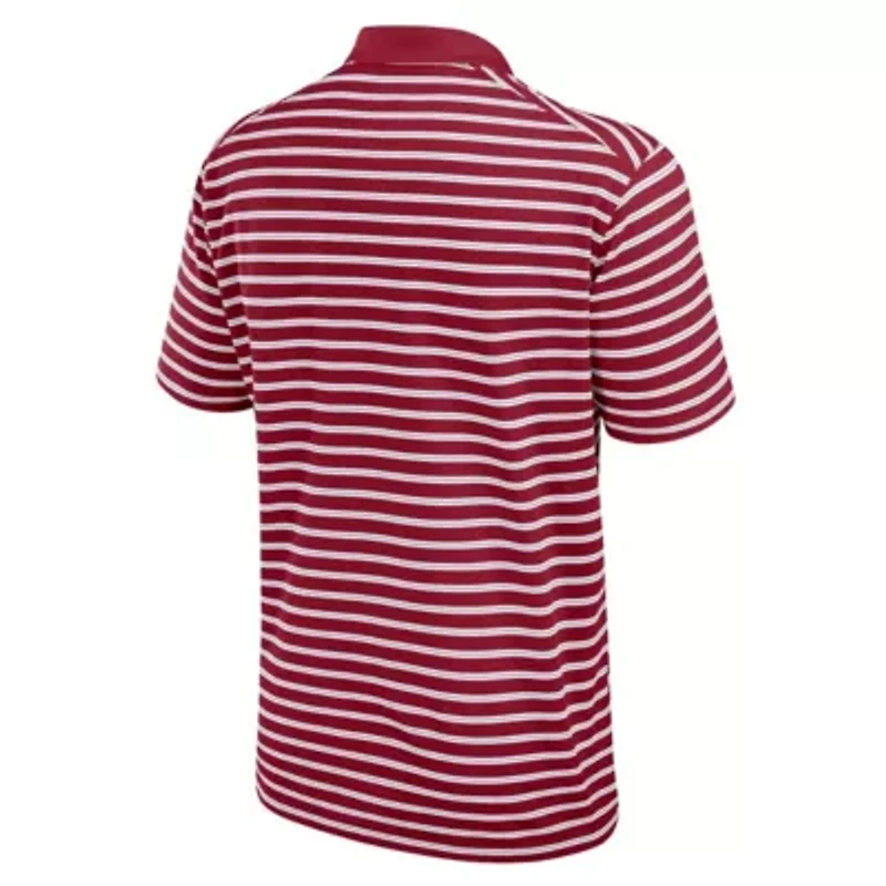 Alabama Crimson Tide NCAA Nike Primetime Victory Striped Dri-FIT Polo