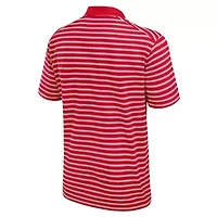 NCAA Nike Ohio State Buckeyes Primetime Victory Striped Dri-FIT Polo
