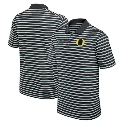 NCAA Nike Oregon Ducks Primetime Victory Striped Dri-FIT Polo