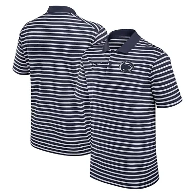 NCAA Nike Penn State Nittany Lions Primetime Victory Striped Dri-FIT Polo