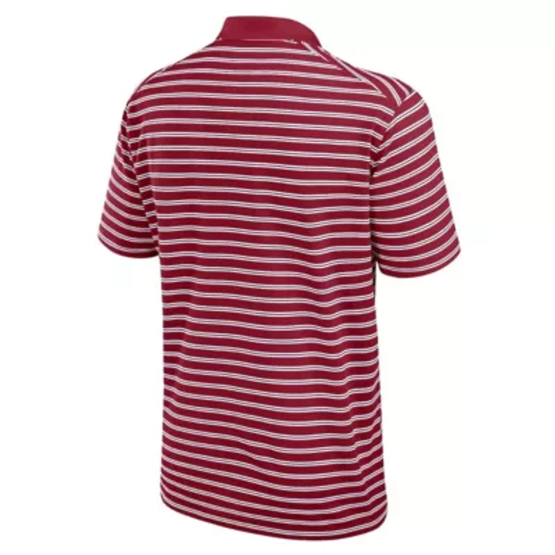 Stanford Cardinal NCAA Nike Primetime Victory Striped Dri-FIT Polo