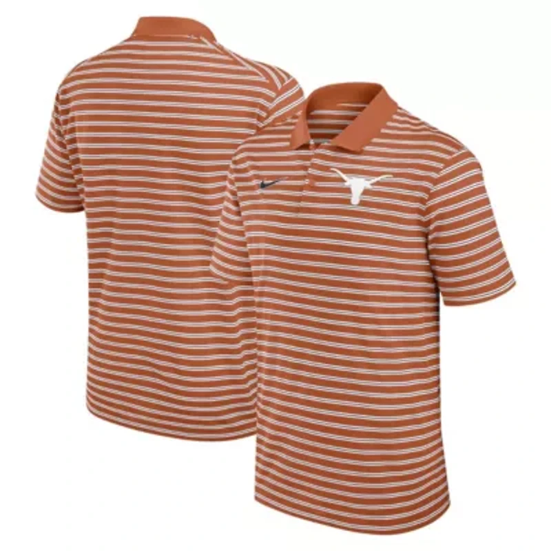 NCAA Nike Texas Longhorns Primetime Victory Striped Dri-FIT Polo