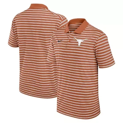 NCAA Nike Texas Longhorns Primetime Victory Striped Dri-FIT Polo