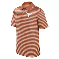 NCAA Nike Texas Longhorns Primetime Victory Striped Dri-FIT Polo