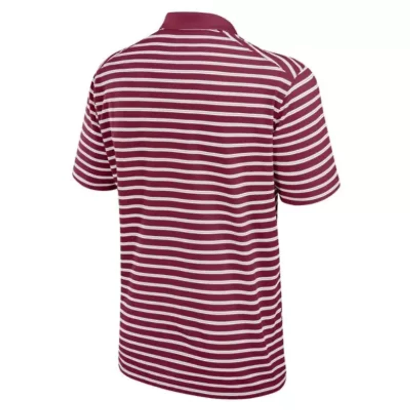 NCAA Nike Florida State Seminoles Primetime Victory Striped Dri-FIT Polo