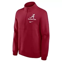 Alabama Crimson Tide NCAA Nike Primetime Club Half-Zip Pullover