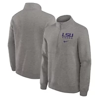 NCAA Nike LSU Tigers Primetime Club Half-Zip Pullover