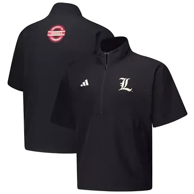 NCAA Louisville Cardinals 2024 Half-Zip Short Sleeve Training Jacket