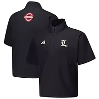 NCAA Louisville Cardinals 2024 Half-Zip Short Sleeve Training Jacket