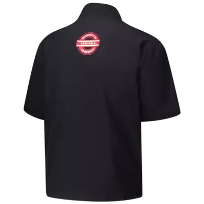NCAA Louisville Cardinals 2024 Half-Zip Short Sleeve Training Jacket