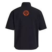 Miami (FL) Hurricanes NCAA 2024 Half-Zip Short Sleeve Training Jacket