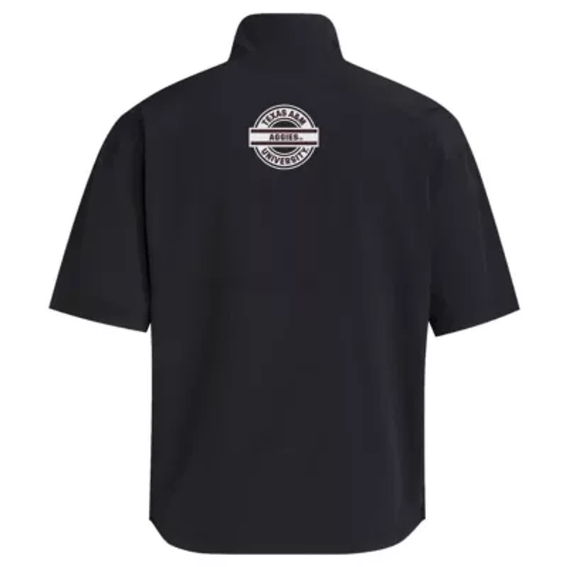 NCAA Texas A&M Aggies 2024 Half-Zip Short Sleeve Training Jacket