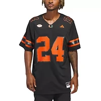 Miami (FL) Hurricanes NCAA #24 Premier Strategy Jersey