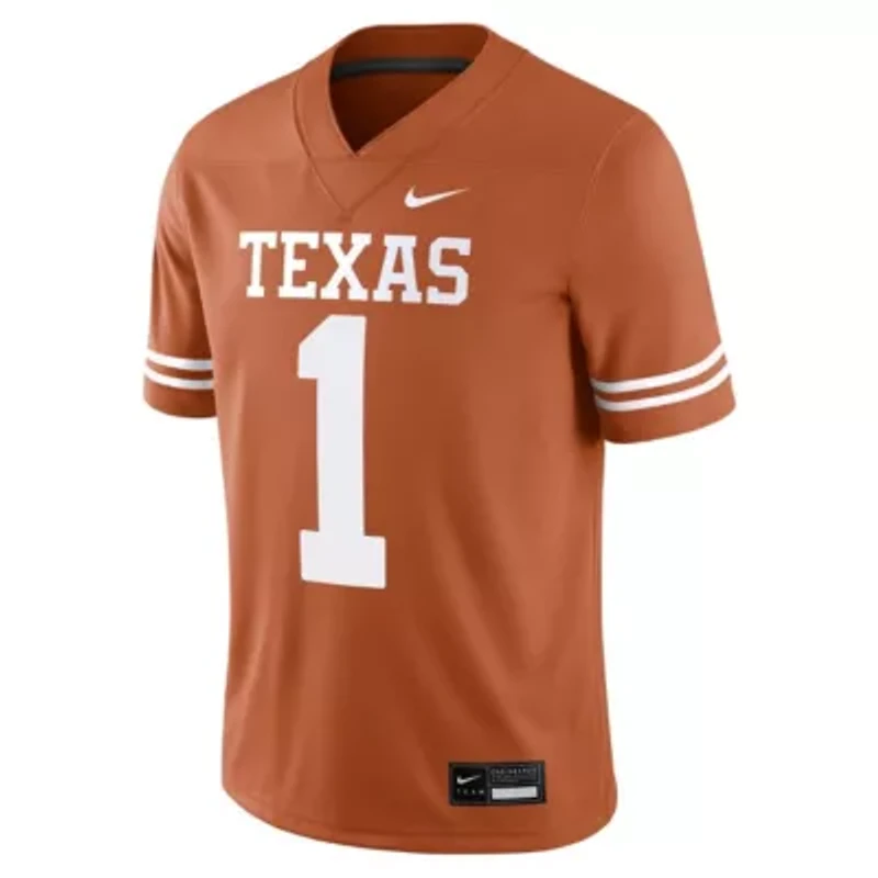 NCAA Nike #1 Texas Longhorns Game Jersey