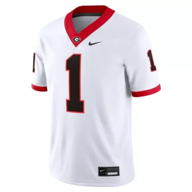 NCAA Nike #1 Georgia Bulldogs Game Jersey