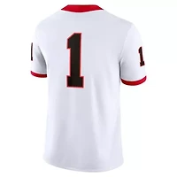 NCAA Nike #1 Georgia Bulldogs Game Jersey