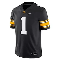 NCAA Nike #1 Iowa Hawkeyes Game Jersey