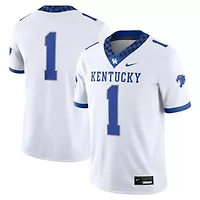 NCAA Nike #1 Kentucky Wildcats Game Jersey