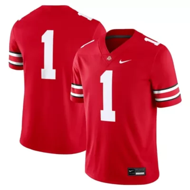 NCAA Nike #1 Ohio State Buckeyes Game Jersey