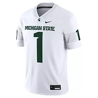 NCAA Nike #1 Michigan State Spartans Game Jersey