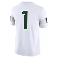 NCAA Nike #1 Michigan State Spartans Game Jersey
