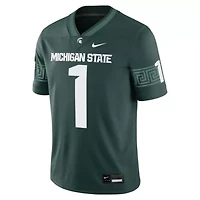 NCAA Nike #1 Michigan State Spartans Game Jersey