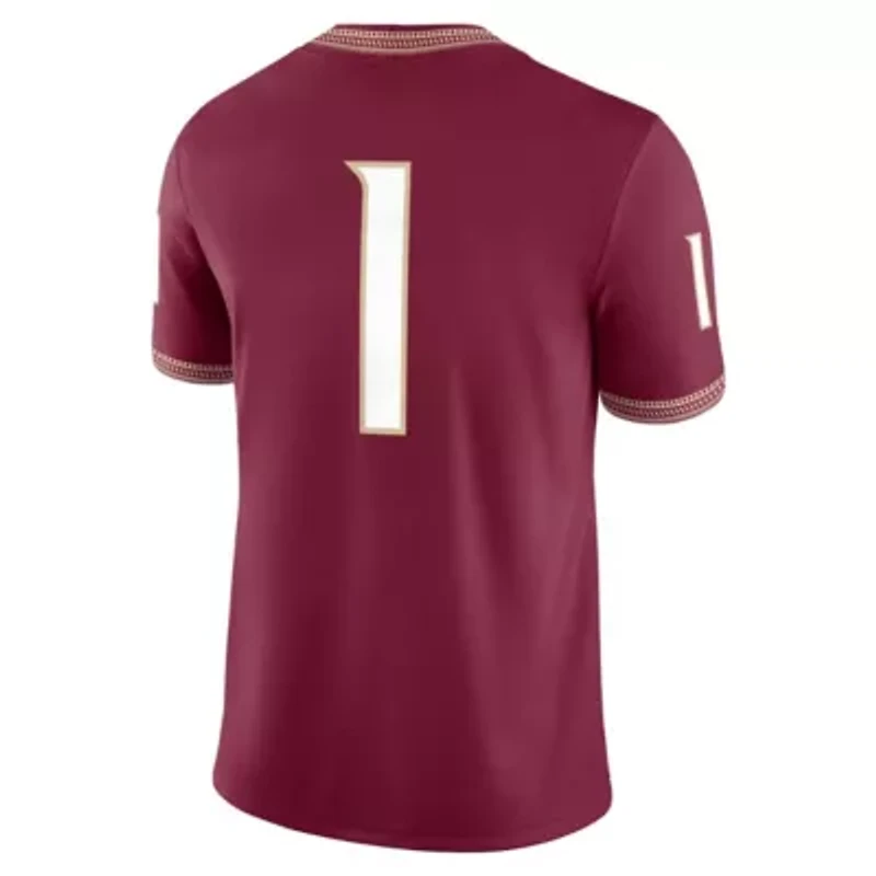 NCAA Nike #1 Florida State Seminoles Game Jersey
