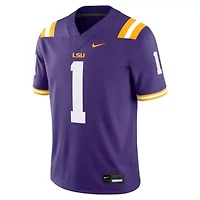 NCAA Nike #1 LSU Tigers Game Jersey