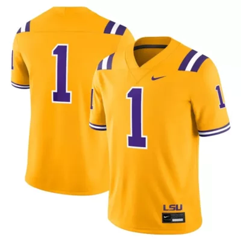 NCAA Nike #1 LSU Tigers Alternate Game Jersey
