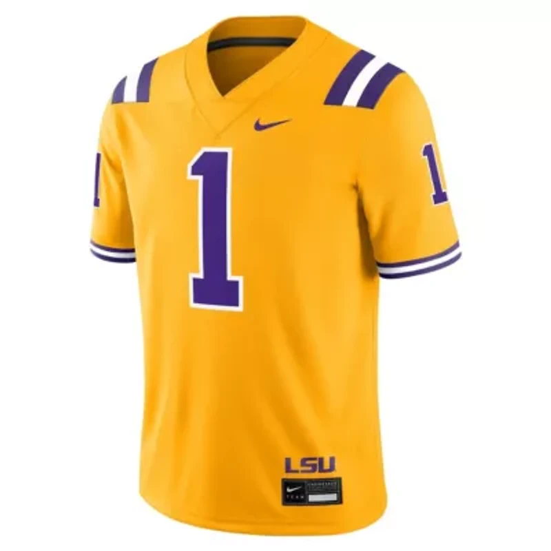 NCAA Nike #1 LSU Tigers Alternate Game Jersey