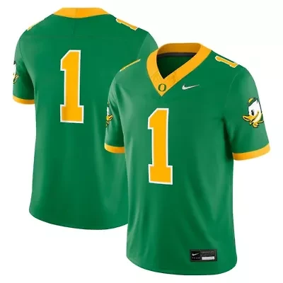 NCAA Nike #1 Oregon Ducks Alternate Game Jersey