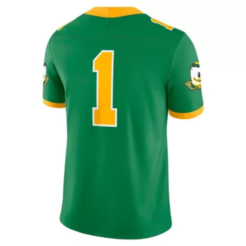 NCAA Nike #1 Oregon Ducks Alternate Game Jersey